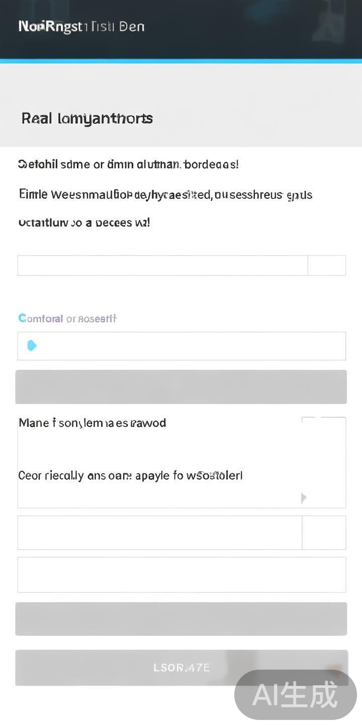 步骤二：填写注册信息
在注册页面，用户需填写基本